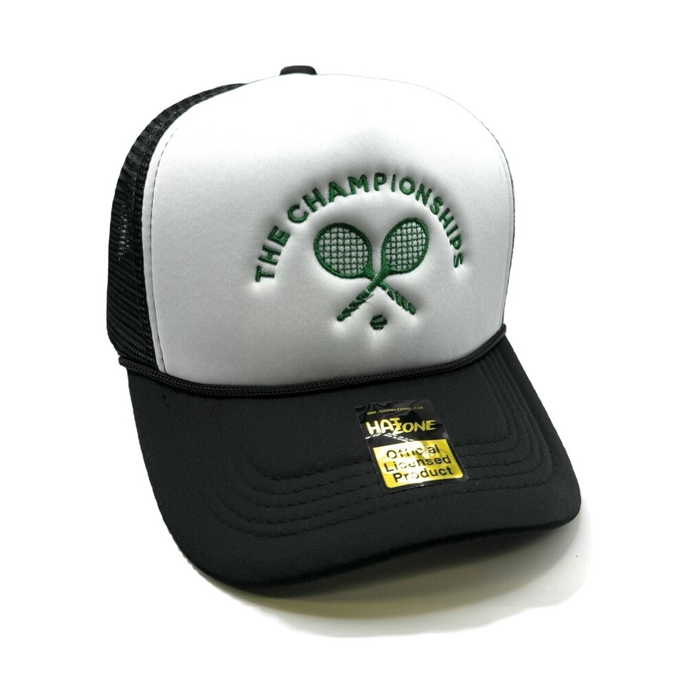 The Championships Mesh Trucker Snapback (White/Black)